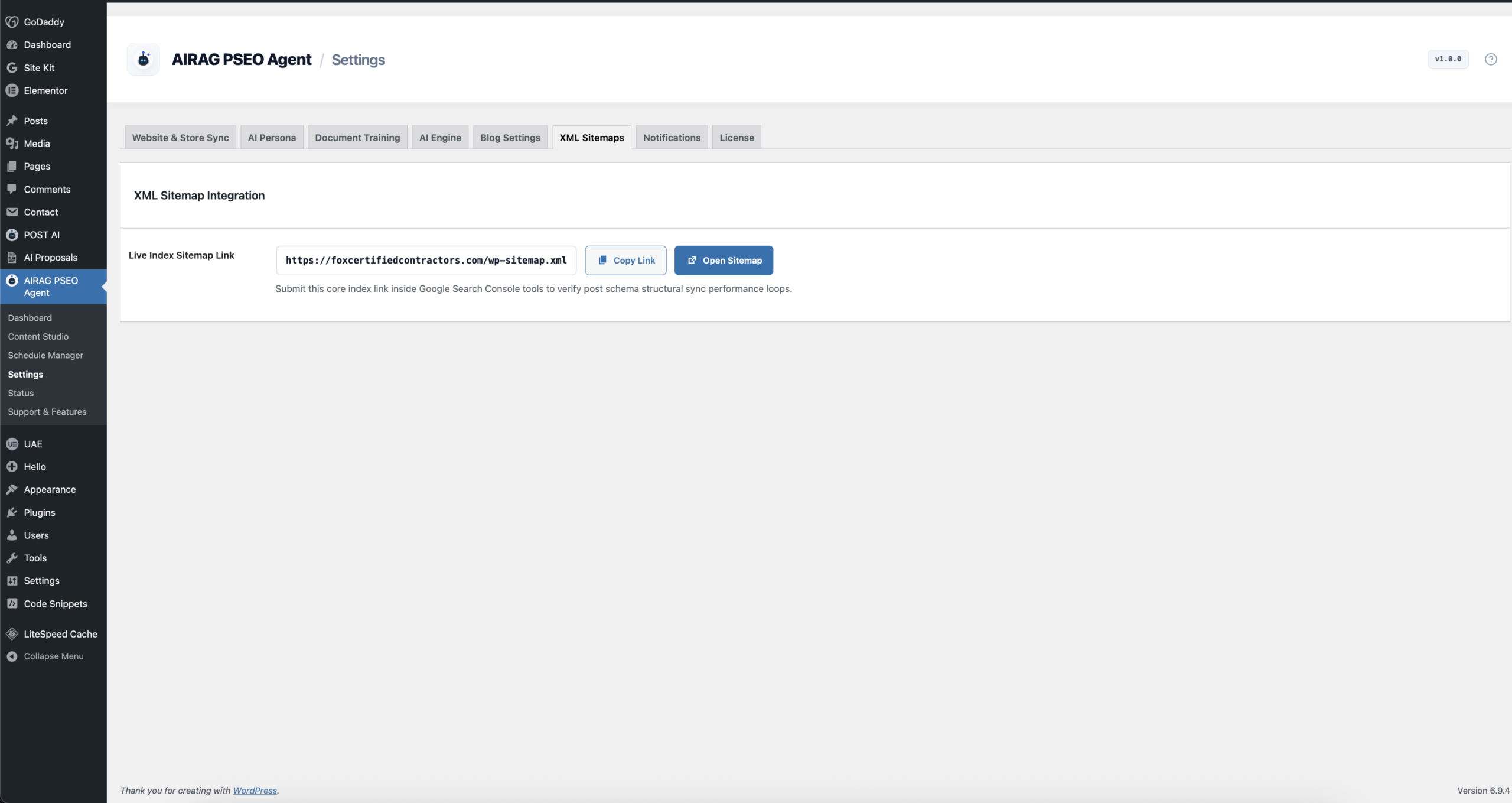 XML Sitemap